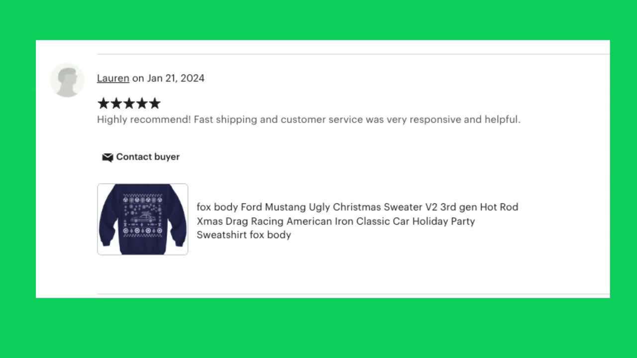 日産 300zx ダサいクリスマスセーター ホットロッド ホリデー